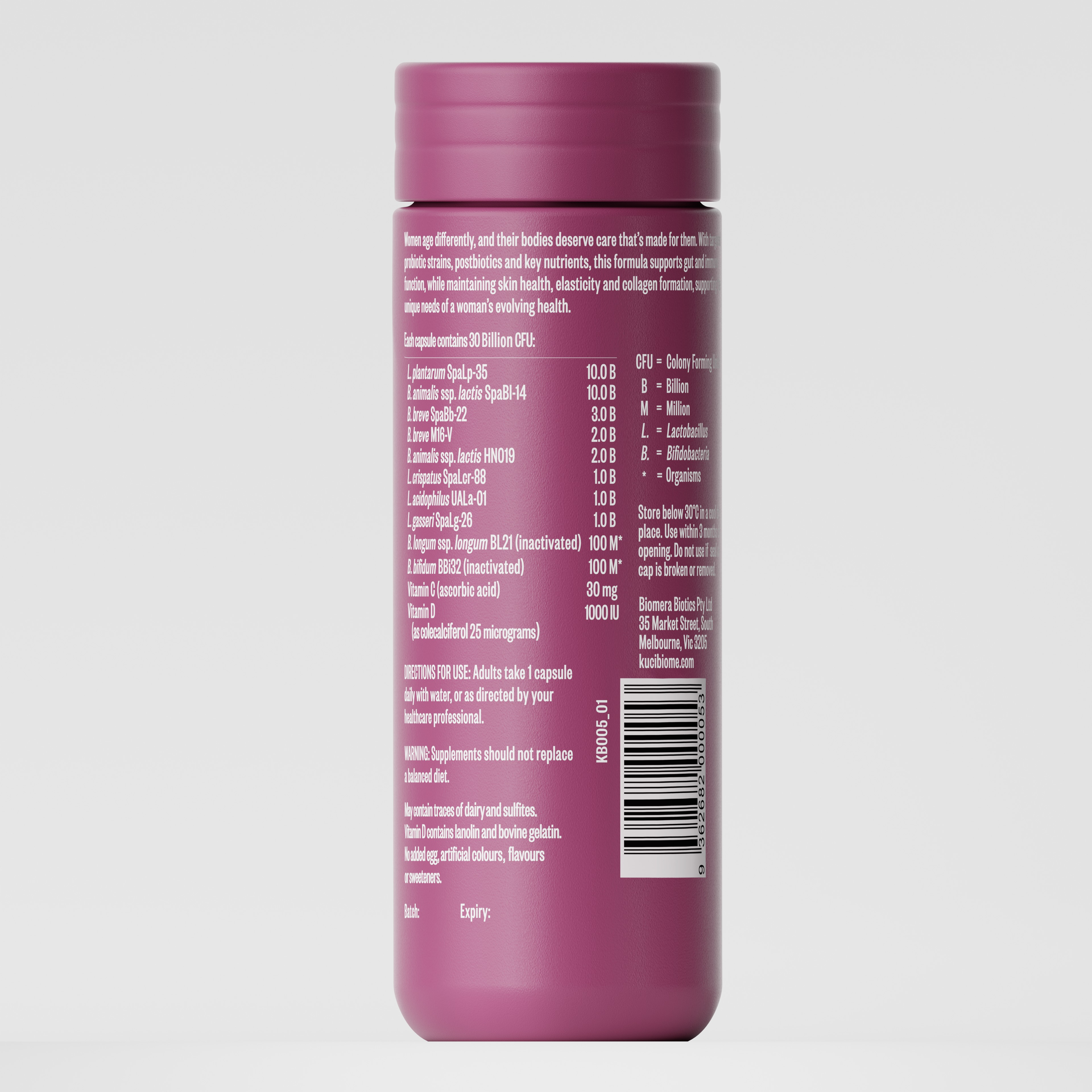 50+ Women's Daily Probiotic