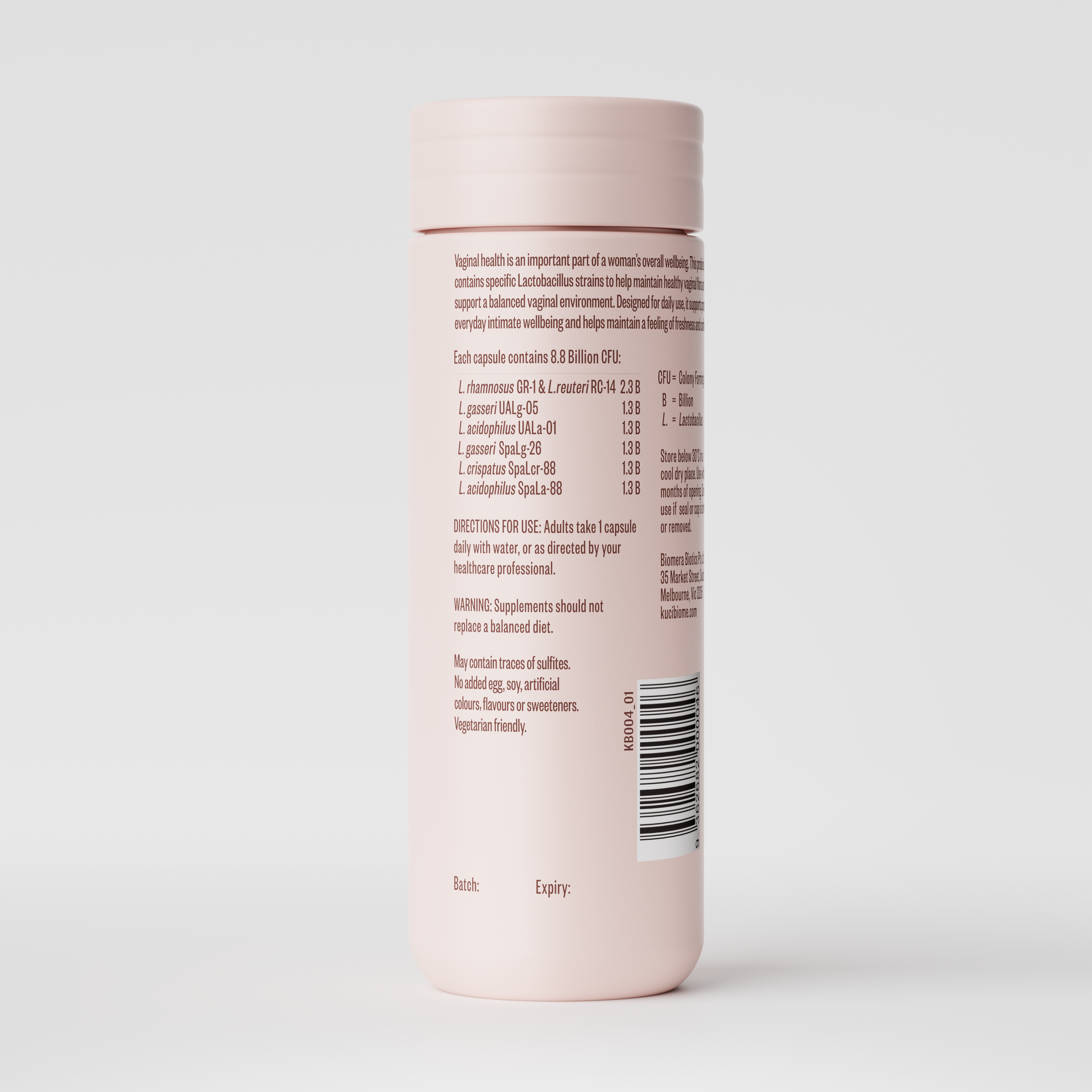 Vaginal Biome Probiotic