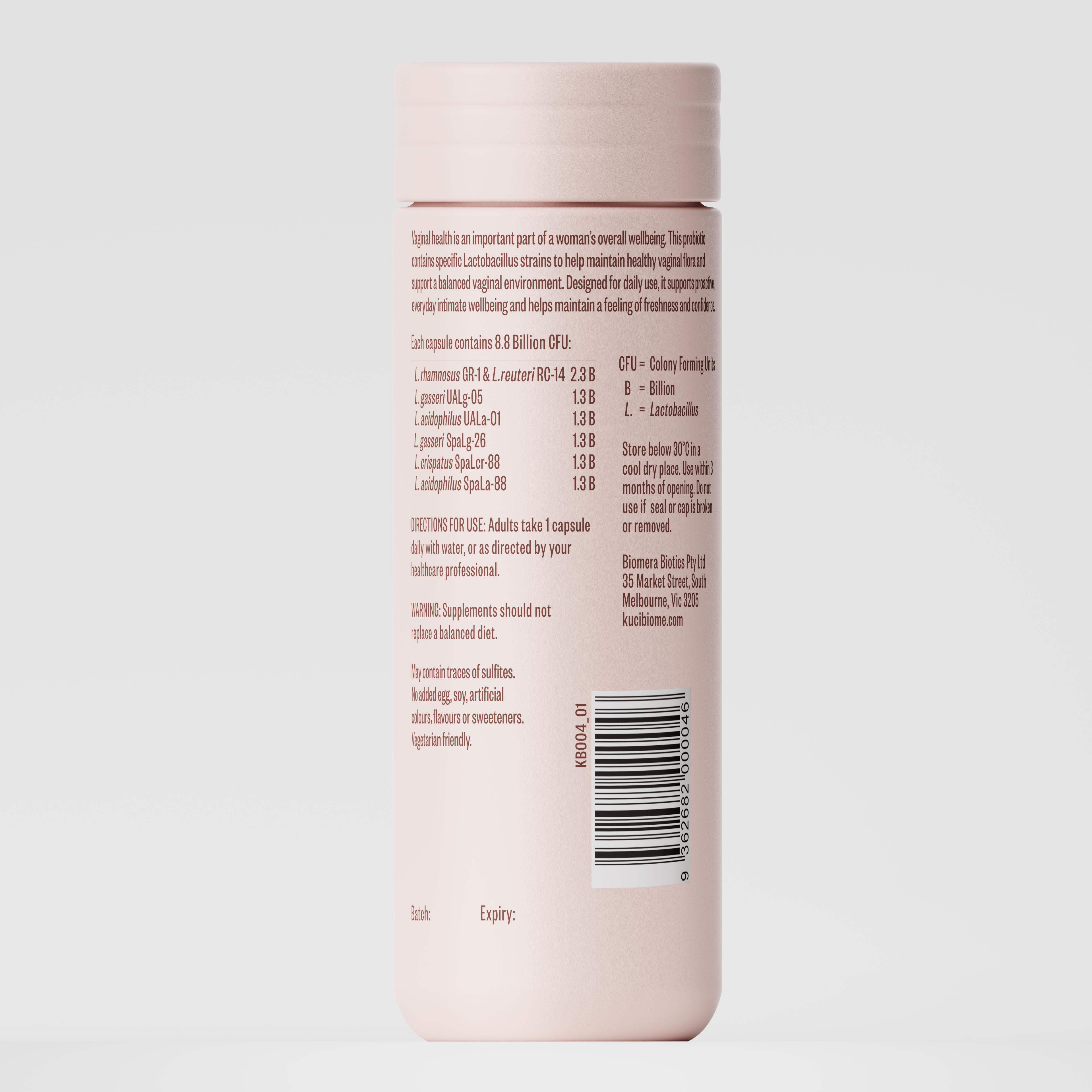 Vaginal Biome Probiotic