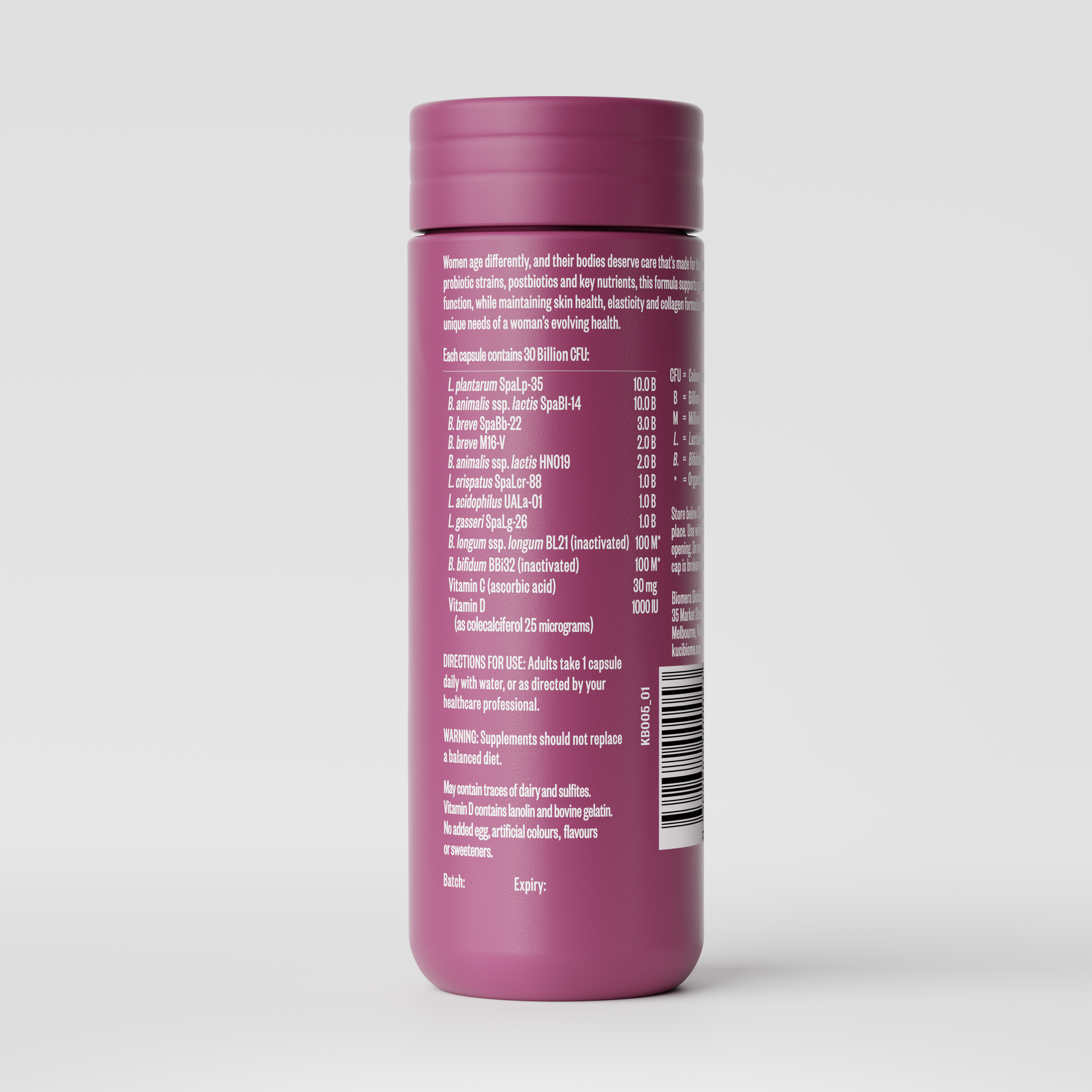 Perimenopause Daily Support Probiotic