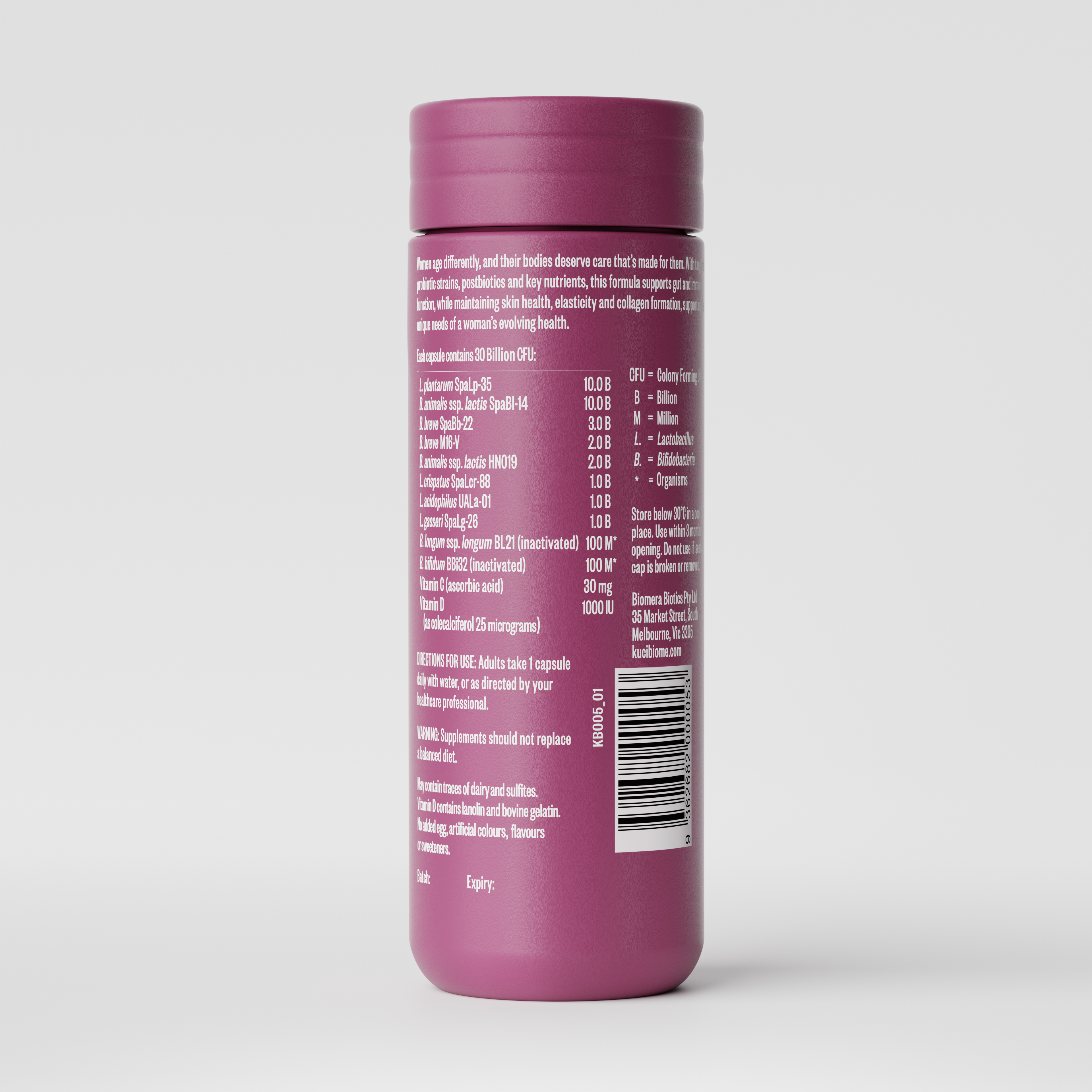 Perimenopause Daily Support Probiotic