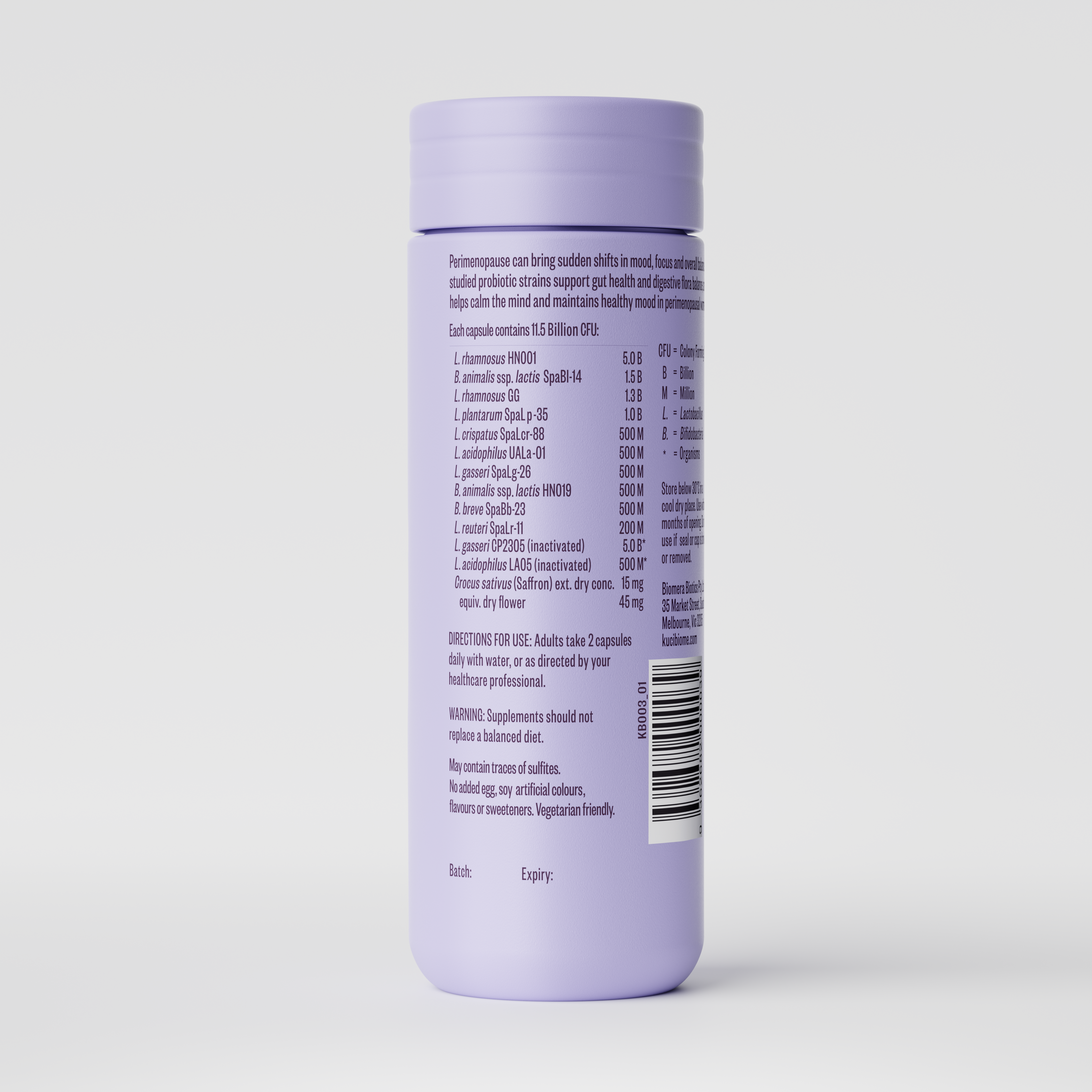 Perimenopause Daily Support Probiotic