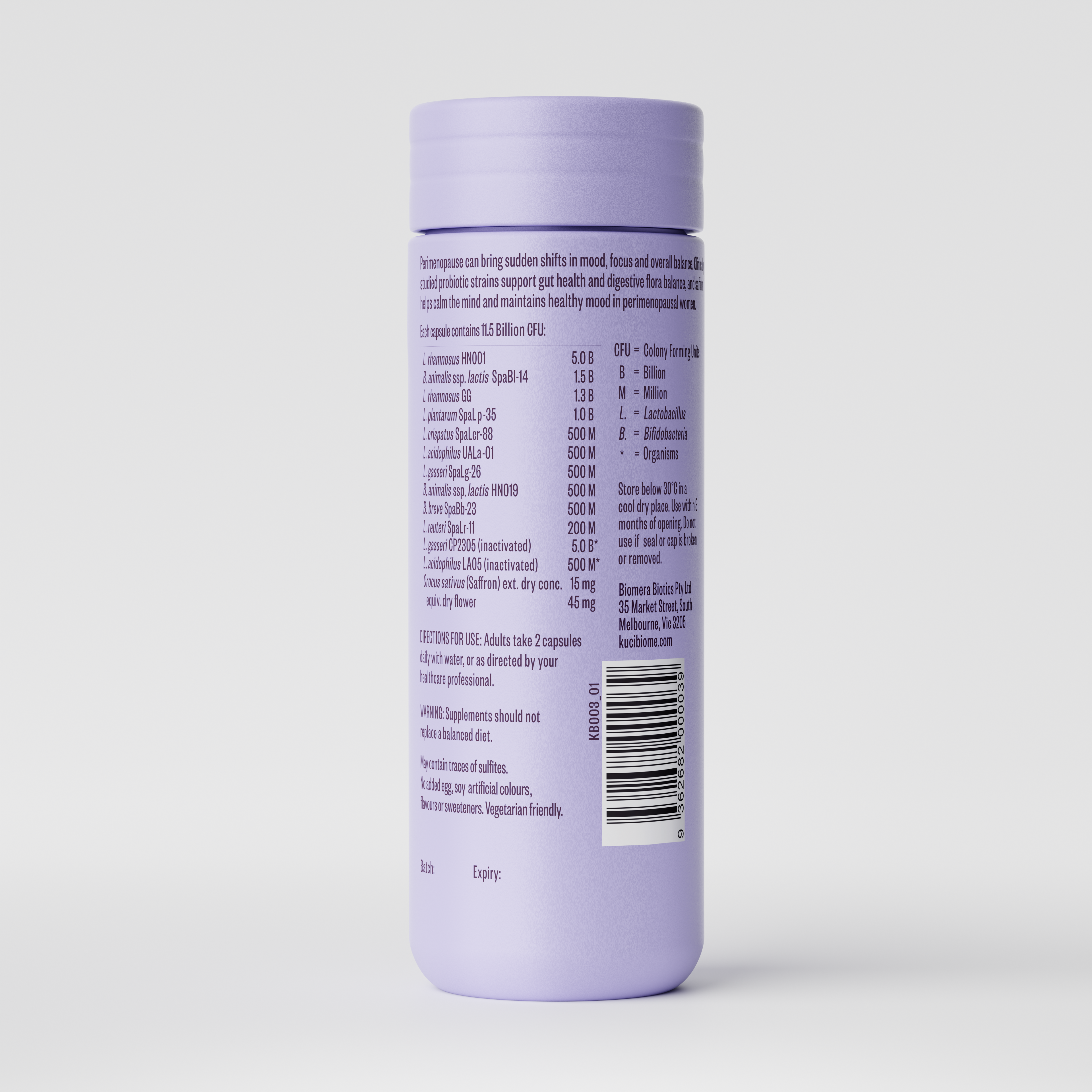 Perimenopause Daily Support Probiotic