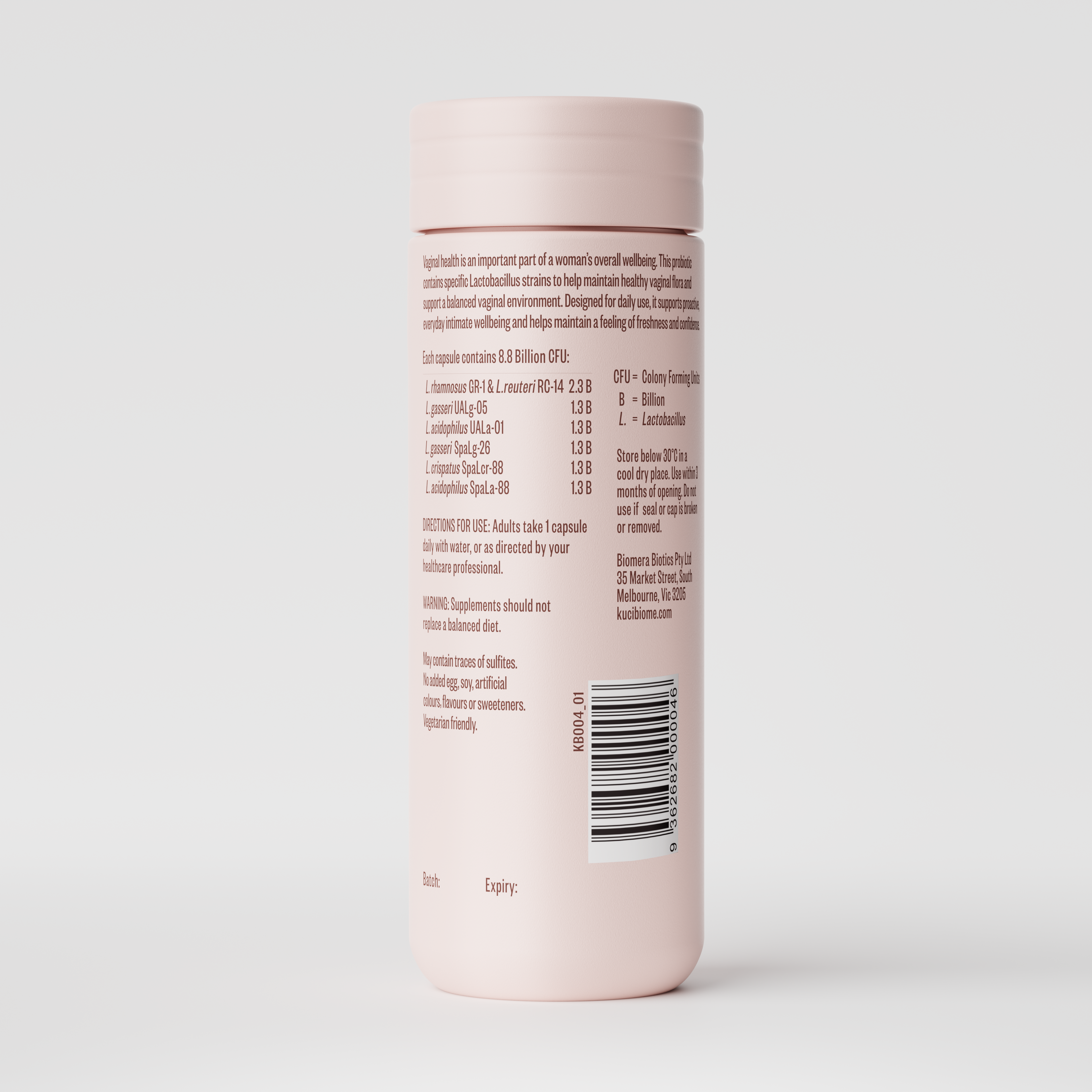 Vaginal Biome Probiotic